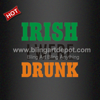 Irish I Were Drunk Iron On Transfers for St Patrick's Day Irish I Were Drunk Iron On Transfers for St Patrick's Day